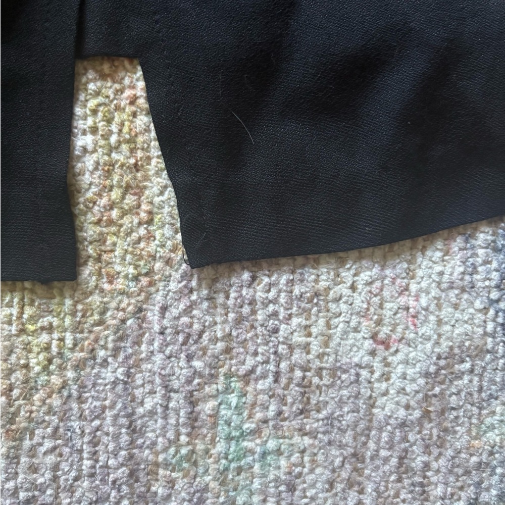 Vintage 1980s Scarlett Black and White Diamond Pattern Dress - Picture 6 of 6